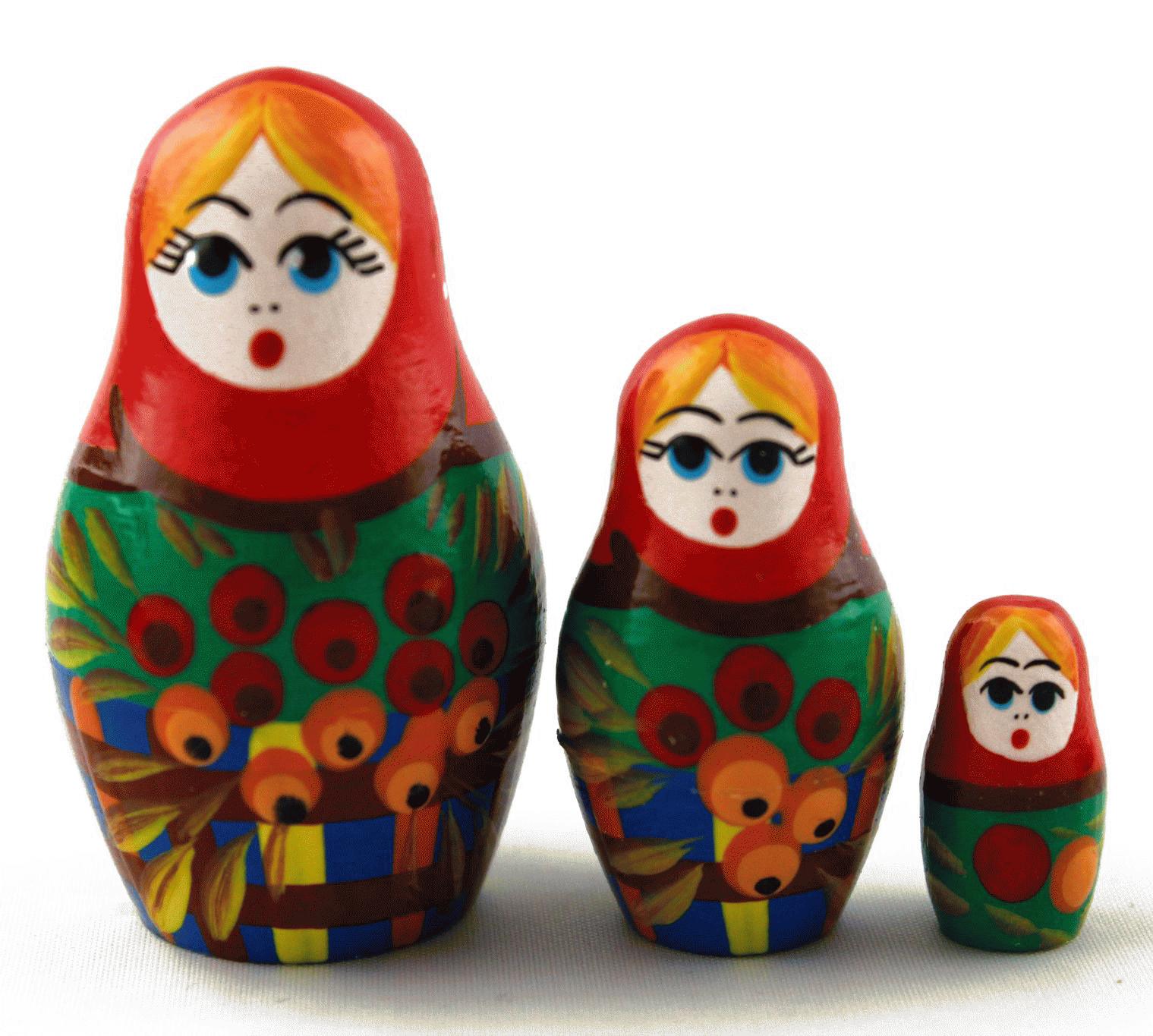 Mini Berry Basket Matryoshka