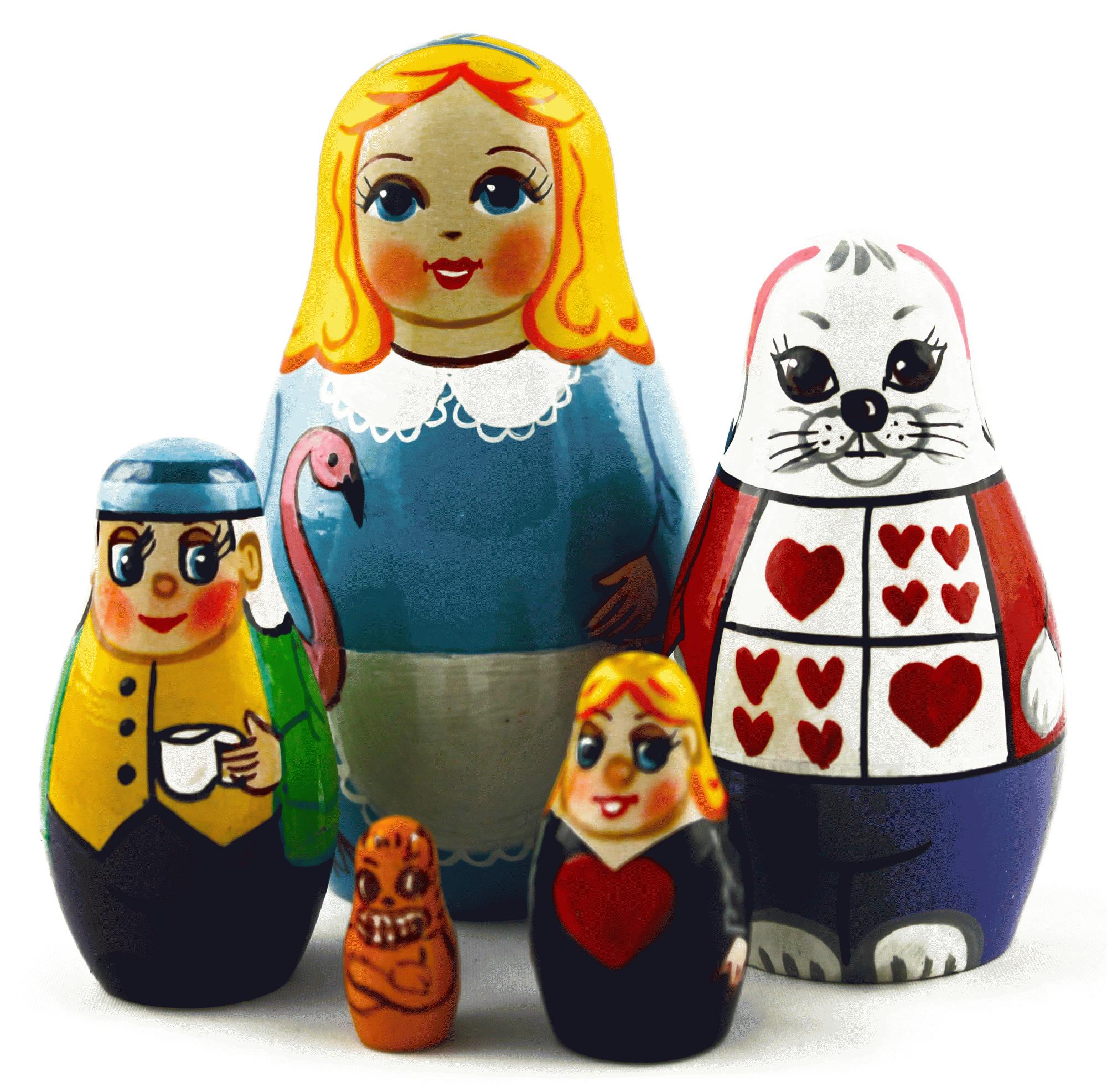Alice in Wonderland Matryoshka