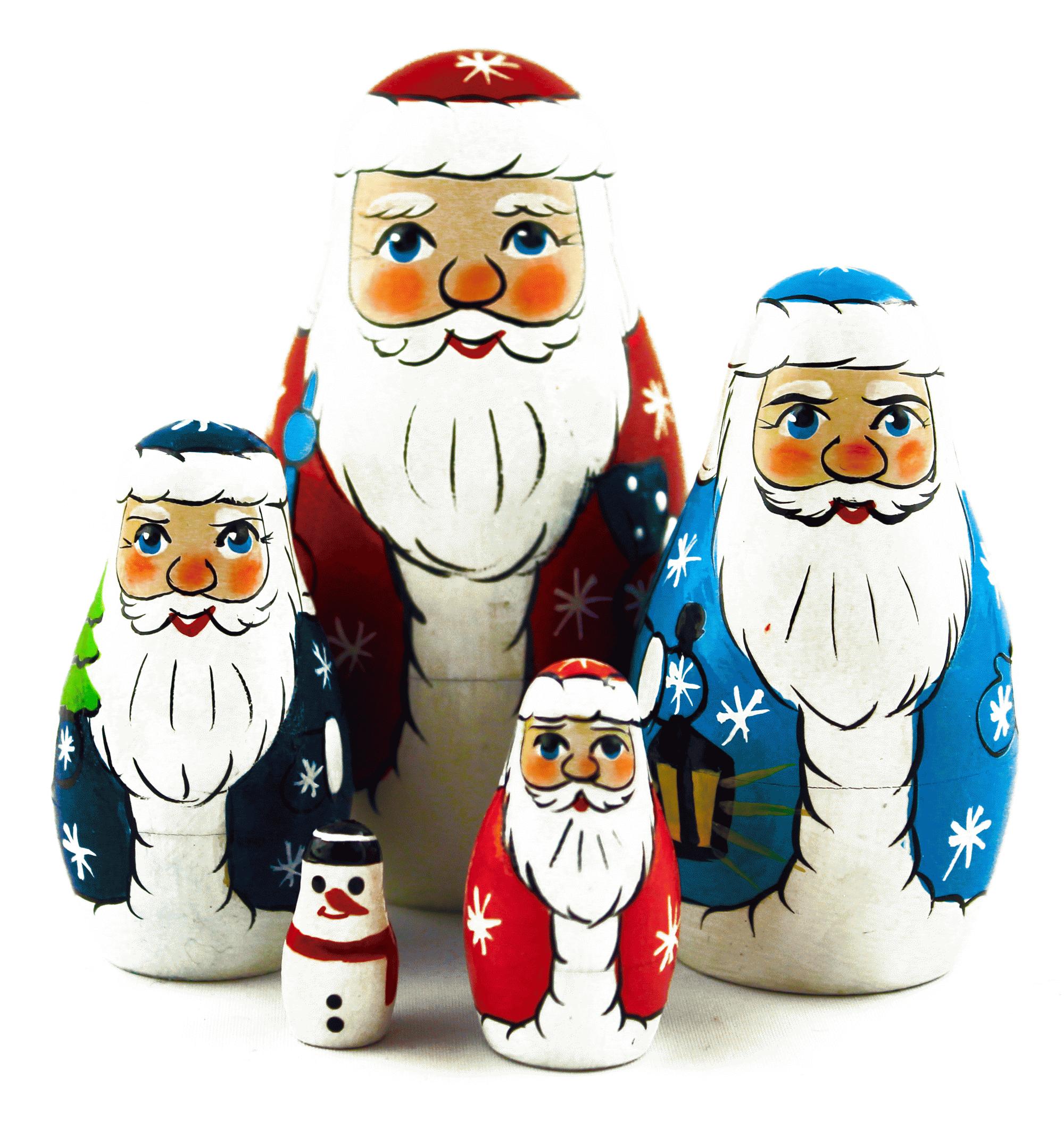 Santa Claus Winter Matryoshka
