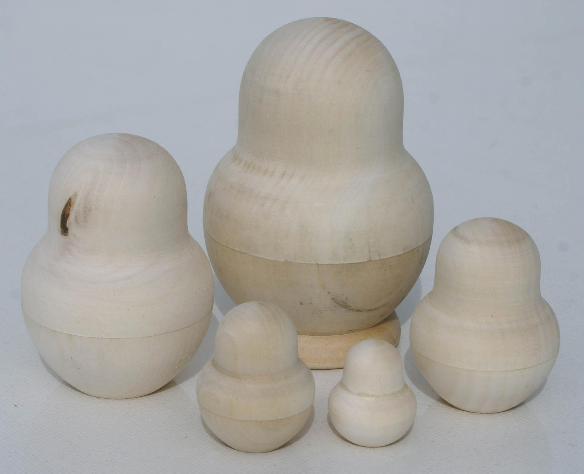 Matryoshka Blank Nesting Dolls