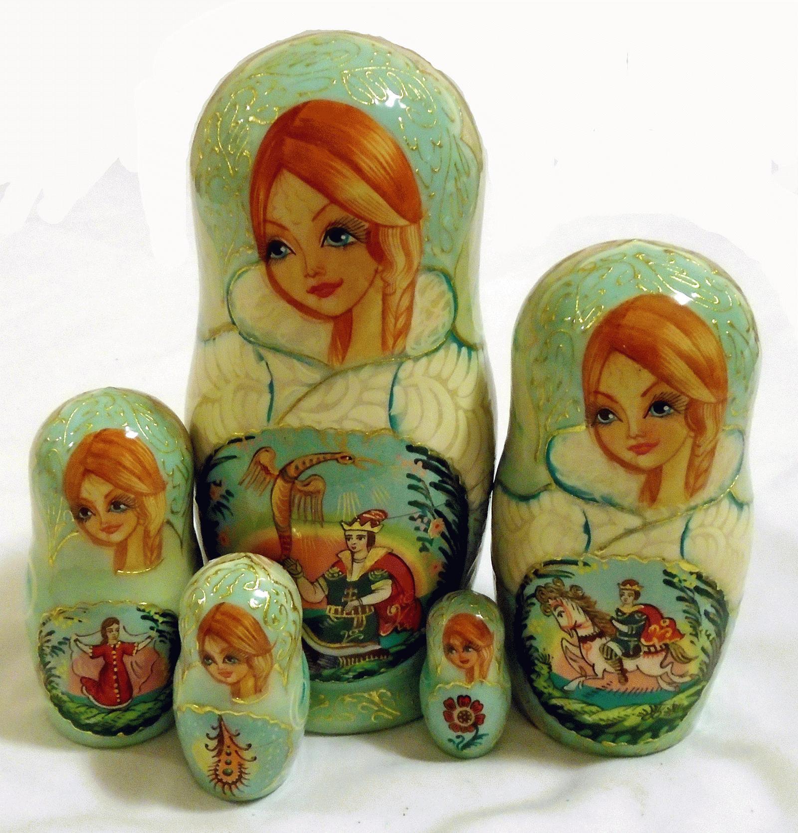 Fairy-Tale Matryoshka Nesting Doll