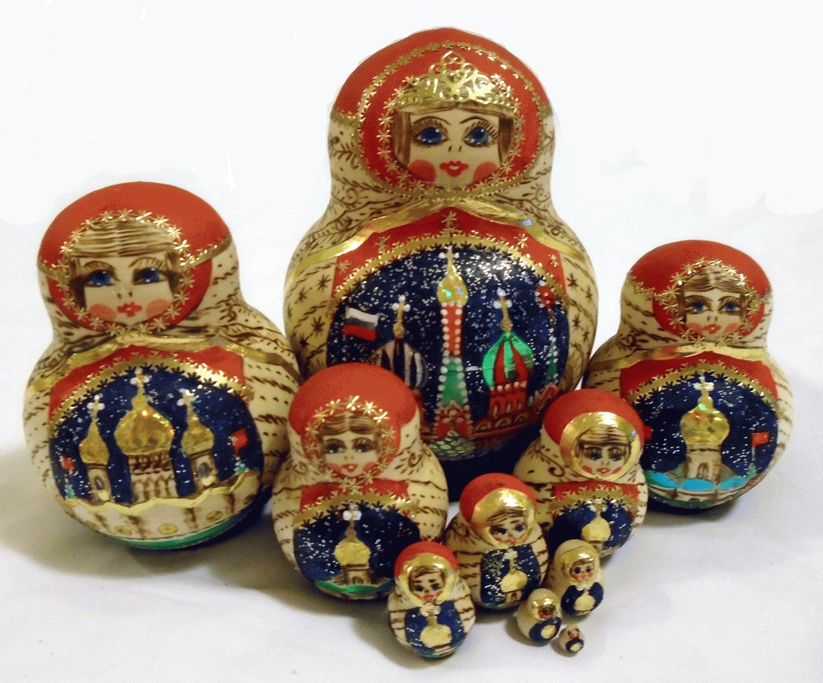 Night Cathedral Matryoshka