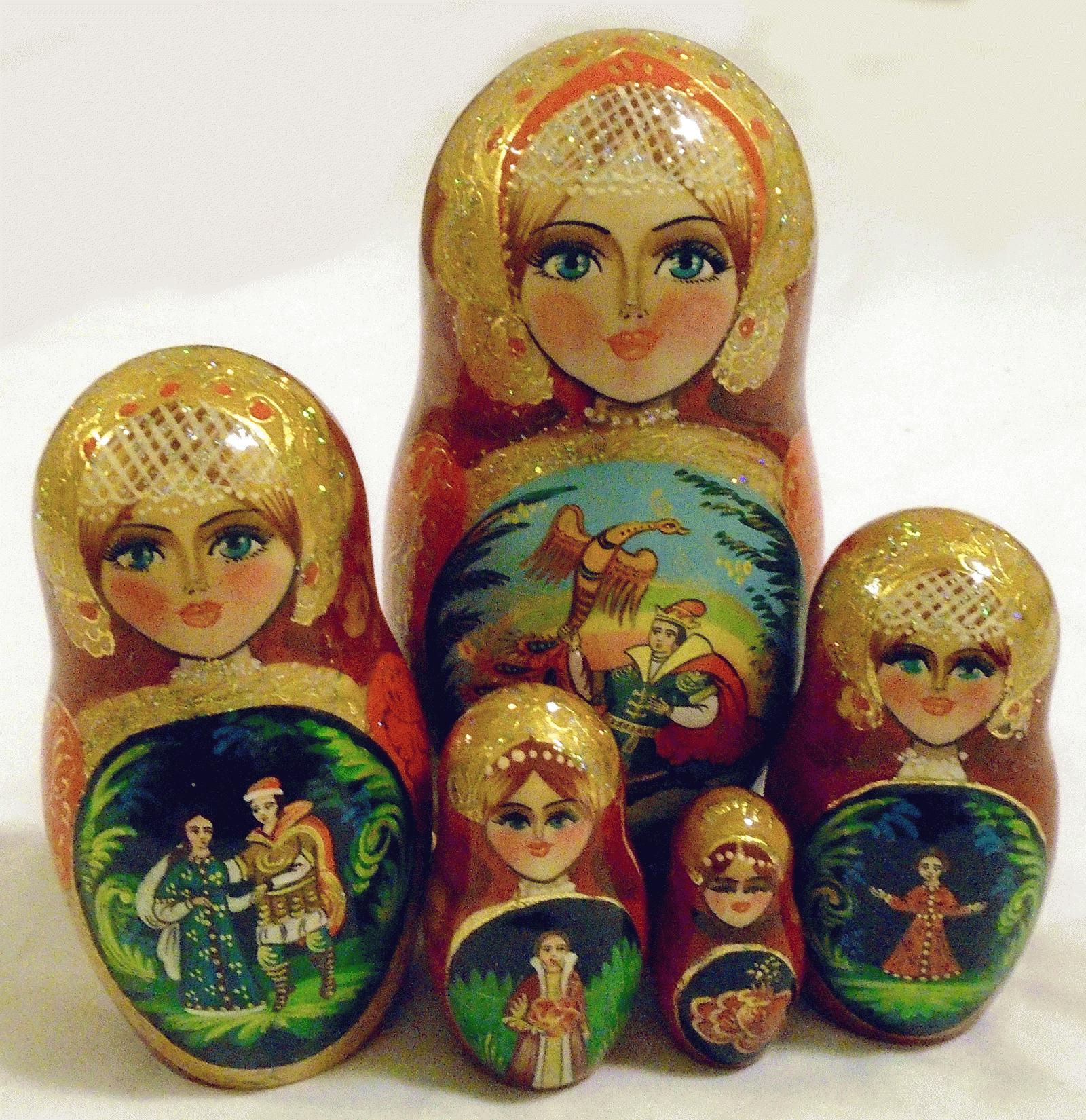 Fire Bird Fairy Tale Matryoshka