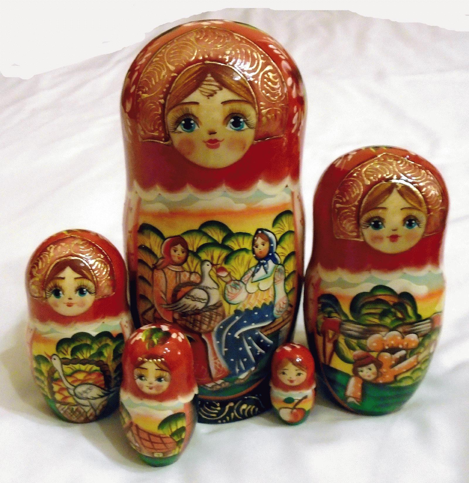 Folk Matryoshka Doll
